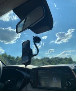 WixGear 3-in-1 Universal Car Phone Mount, Phone Holder for Car, Cell Phone Car Mount Air Vent Holder with Dashboard Mount and Windshield Mount for Cell Phones 36 71TTDofe ML