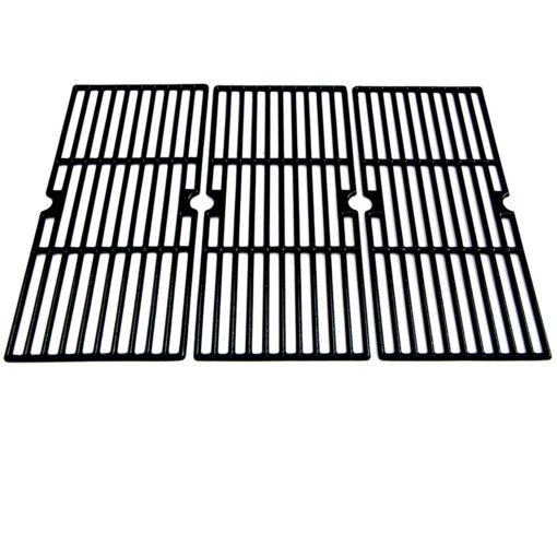 Direct store Parts DC115 Polished Porcelain Coated Cast Iron Cooking grid Replacement for Charbroil, Centro, Broil King, Costco Kirkland, K Mart, Master Chef Gas Grill