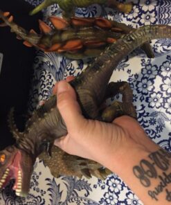 PREXTEX 5 PCS Jumbo Dinosaur Toys Figures Set - Realistic Toy Dinosaurs and Large Dinosaur Toy for Kids and Toddlers Dinosaur Set - Giant Dinosaur Toy 5 Pack - 11-14 Inch Assorted 35 71TU8KtFU5L