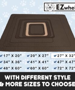 Alternative view of EZwhelp Reusable Dog Pee Pads - Waterproof Training Pads for Dogs - Washable & Sanitary-Rounded Corners-Laminated, Lightweight, Durable - Pet Essentials for Puppy Training and Whelping - 27"x32" 27x32 Inch