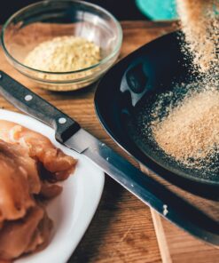 Lc Foods Low Carb Breading & Crusting - All Natural - Gluten Free Bread Crumbs - Sugar Free - Organic Bread Crumbs - 8 oz 14 71TUdX6Bg7L