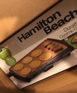 Hamilton Beach 38518R Durathon Ceramic Griddle, 200 sq. in, Black 35 71TUkP9JseL