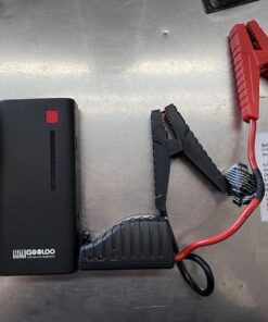 GOOLOO Jump Starter 2000A Peak Car Jumper Starter 12V SuperSafe Lithium Jump Box, Battery Booster Pack, Portable Car Battery Charger, and Jumper Cables for Up to 8.0L Gas or 6.0L Diesel Engine Black 38 71TVuqg4FxL
