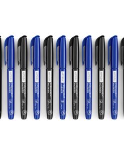 Arteza Permanent Markers in Bulk, Set of 60, Black & Blue Fine Tip Permanent Markers, Waterproof, Premium Smear Proof Pens, Quick Drying, Office Supplies for Home, Office, School Black/Blue 13 71TWSv9dJRL