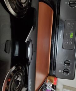 Hamilton Beach 38518R Durathon Ceramic Griddle, 200 sq. in, Black 29 71TXDUsnkKL