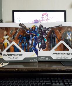 Hasbro Toys Overwatch Ultimates Series Soldier: 76 & Shrike (Ana) Skin Dual Pack 6" Collectible Action Figures 33 71TXU7u5qXL