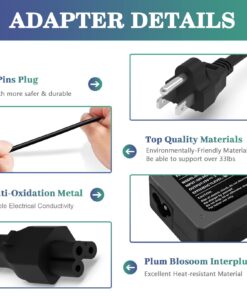 La45nm140 0kxttw 45W Dell Inspiron 15 3000 Laptop Charger 11 13 14 17 5000 7000 5559 5558 5570 3583 7373 5100 Latitude 3310 3520 3410 3420 3510 3400 3500 Vostro 19.5V 2.31A Power Adapter Supply Cord 45W Dell Laptop Charger--4.5*3.0MM 10 71TXeFsjwuL 1