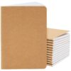 12-Pack Kraft Paper Notebooks A6 Size, 4x6 In Writing Journal with 80 Lined Pages, Notebook Set for Students, Writing, Classroom, Travel, Business, Office Supplies 12-pack 7 71TXyZqtqOL