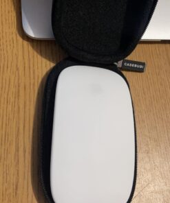 CASEBUDi Tough Travel Carrying Case for Apple Magic Mouse 1 and 2 | Hard Shell Ballistic Nylon (Black) Black 23 71TZsdUFQoL