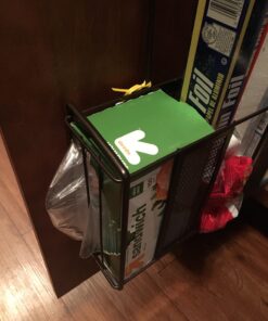 SimpleHouseware Over Cabinet Door Organizer, Mesh Bronze Brown 38 71Ta3g51LL