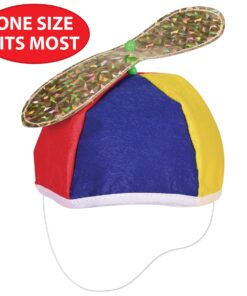 Propeller Beanie Party Accessory (1 count) (1/Pkg) 7 71Tab2iHh L