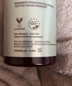 PURA D'OR 16 Oz ORGANIC Sweet Almond Oil - 100% Pure & Natural USDA Certified Cold Pressed Carrier Oil For DIY Beauty - Non-Greasy, Unscented, Hexane Free Moisturizer & Massage Oil - For Hair & Skin 26 71TaiXWEfJL