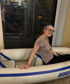 Sea Eagle SE330 Two Person Inflatable Sport Kayak Boat with Seats, Paddles, Bag and Pump-Affordable-Lightweight-Portable SE330 Sports Kayak Pro Package 31 71TavGRCwmL