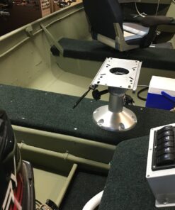 Wise 8WP21-374 Boat Seat Pedestal, Adjustable Height from 12" to 18", with Seat Slide Seat Mount, Adjustable Travel 5" - Fore & AFT 47 71TcOV0uL