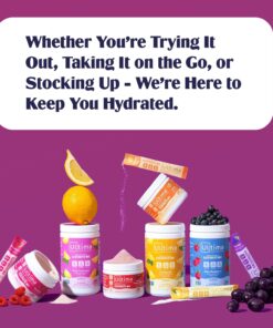 Ultima Replenisher Hydration Electrolyte Powder- 90 Servings- Keto & Sugar Free- Feel Replenished, Revitalized- Naturally Sweetened- Non- GMO & Vegan Electrolyte Drink Mix- Grape 30 71TdLmWbrrL 2