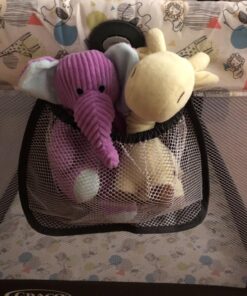 Graco Pack and Play Portable Playard, Push Button Compact Fold, Carnival Pack N Play 35 71TeKztmaYL