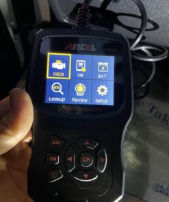 (Upgraded AD310) ANCEL AD530 OBD2 Scanner Diagnostic Tool with Battery Test Car Engine Light Code Reader Scan Tool, All OBD2 Function Enhanced Code Definition and Upgraded Graphing Battery Status Orange 43 71TeUGaR6uL