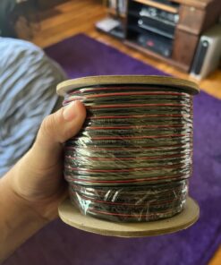 14AWG Speaker Wire, GearIT Pro Series 14 AWG Gauge Speaker Wire Cable (100 Feet / 30.48 Meters) Great Use for Home Theater Speakers and Car Speakers Black 100 Feet 45 71TfuuImw1L