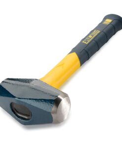 ESTWING Sure Strike Drilling/Crack Hammer - 2-Pound Sledge with Fiberglass Handle & No-Slip Cushion Grip - MRF2LB, Blue/Yellow 2 lbs (Pounds) 10 71Tg7mOp5L
