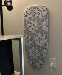 Household Essentials 122101 Small Tabletop Ironing Board with Folding Legs - Magic Rings Cover and Pad,Blue Rings Blue Rings 29 71TgbxjMdbL