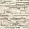 RoomMates RMK9026WP Natural Stacked Stone Peel and Stick Wallpaper Light Gray 35 71ThoxON47L