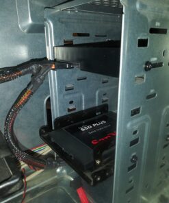 ORICO 2.5 SSD SATA to 3.5 Hard Drive Adapter Internal Drive Bay Converter Mounting Bracket Caddy Tray for 7 / 9.5 / 12.5mm 2.5 inch HDD / SSD with SATA III Interface(1125SS) 1125SS-V1-BK-EP 40 71Tiep2gzPL