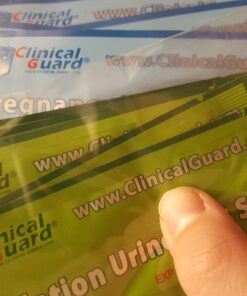 Clinical Guard 40 Ovulation Test Strips and 10 Early Pregnancy Test Strips Combo Rapid HCG Test Fertility Ovulation Predictor Kit 50 Count (Pack of 1) 70 71TkmUp3OCL