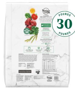 Alternative view of NUTRO NATURAL CHOICE Healthy Weight Adult Dry Dog Food, Lamb & Brown Rice Recipe Dog Kibble, 30 lb. Bag