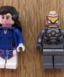 LEGO Overwatch D.Va and Reinhardt 75973 Mech Building Kit with Popular Overwatch Character Minifigures and Buildable Rocket Hammer (455 Pieces) 42 71TlvVUJMoL