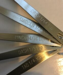 New Star Foodservice 42924 Stainless Steel Measuring Spoons Set, Mini (Mini Spoons) 5-Piece Set 29 71Tm9IcY3PL