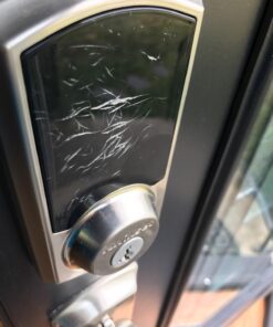 Kwikset 99160-002 SmartCode 916 Touchscreen Electronic Deadbolt Featuring SmartKey, Works with Alexa via SmartThings or Wink, Satin Nickel Z-Wave 27 71TmOQYgjzL