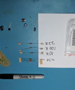 Soldering Practice Kit, Icstation Heart Shaped Led Light Soldering Project Electronics DIY Solder Kit for Back to School Students STEM Learning Project (Red, 1pc) Red 26 71TmP7XVKzL