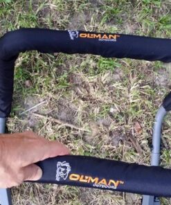 OL'MAN TREESTANDS Multi-Vision Climbing Stand, Steel Construction with 21" Wide Net Seat, Gray, One Size (COM-04) 15 71TmhEmK4PL