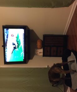 Mount-It! Full Motion TV Wall Mount with 17.3" Extending Swivel Arm | VESA Compatible 400x400 and 600x400, Fits 32 35 40 45 50 55 60 65 Inch | 110 Lbs Capacity 29 71TnB0NPL