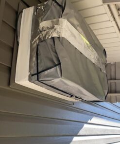 THERMWELL Frost King AC2H Outside Window Air Conditioner Cover, 18 x 27 x 16-Inch, 18"X27"X16"X6, 18" x 27" x 16" x 6 mil Fits up to 10,000 BTU, Gray 21 71TnhZ8FTpL