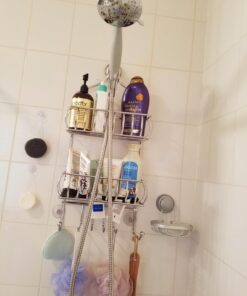 HOTEL SPA - Handheld Shower Head High Pressure - 4.25 Inch Rain Shower Head - 7-setting, Shower Head with Handheld Spray, Ultra-Luxury, Showerspa (Chrome) 28 71To4 XQfXL