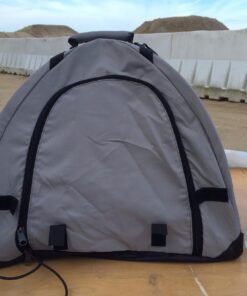 Laptop Tent Sun Shade & Water-Resistant Bag with Glare Shield, Shoulder Strap, Portable Case for Working Outside | Foldable | Privacy Cover Hood | Heat & Light Reflective Outdoor UV Material 26 71TpeJxCaQL