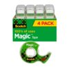 Scotch Magic Tape, Invisible, Repair Christmas Cards and Use as Holiday Gift Wrap Supplies for Christmas, 4 Tape Rolls With Dispensers 10 71TqKv6kz6L