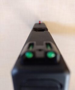 TRUGLO Fiber-Optic Handgun Night Sight | Compact Durable Snag-Resistant High-Visibility Red Front & Green Rear Sight for Handguns Glock High Set 31 71TqsOUI87L 2