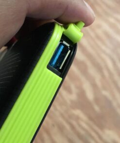 SP Silicon Power 2TB Rugged Portable External Hard Drive Armor A60 Shockproof USB 3.1 Gen1 for PC Mac Xbox and PS4 Black Black-Green 47 71TrmvgF0nL