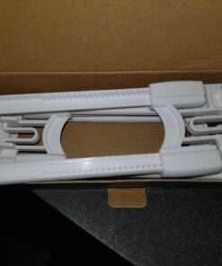 Adoric Sliding Cabinet Locks, 4-Pack U Shaped Baby Safety Locks, Childproof Cabinet Latch for Kitchen Bathroom Storage Doors, Knobs and Handles (White) 4 Count (Pack of 1) 32 71TsMZdRvKL