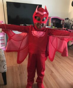 PJ Masks Owlette Deluxe Toddler Costume Large (4-6) Red 49 71TszzPVNeL