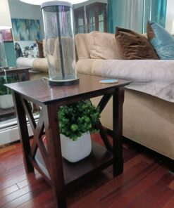 Winsome Xola 20W x 19.13-Inch D End Table, Cappuccino (40420) 32 71TtASLuzL