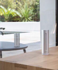 Netatmo Weather Station Indoor Outdoor with Wireless Outdoor Sensor - Compatible with Amazon Alexa & Apple HomeKit Standard Packaging 25 71TtBNSfUpL
