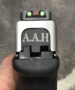 TRUGLO Fiber-Optic Handgun Night Sight | Compact Durable Snag-Resistant High-Visibility Red Front & Green Rear Sight for Handguns Smith & Wesson M&P Set 45 71TtI5LWfwL