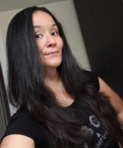 Enhanced Ceramic Hair Straightener Brush by MiroPure, 2-in-1 Ionic Straightening Brush with Anti-Scald Feature, Auto Temperature Lock & Auto-Off Function (Black) 54 71TtP1YEUoL 1