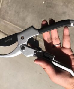 gonicc 8" Professional SK-5 Steel Blade Sharp Anvil Pruning Shears (GPPS-1001),Less effort. Pruning Scissors, Bonsai Cutters 44 71TtV4QpEzL
