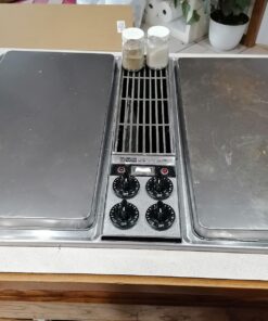 Reston Lloyd Rectangular Burner Cover, Stainless Steel, Set of 2, Stainless Look 27 71TtoJHN2gL