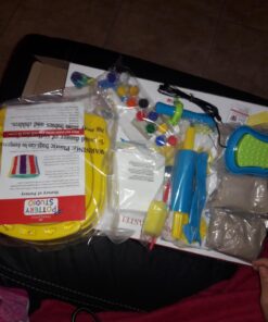 Faber-Castell Pottery Studio - Kids Pottery Wheel Kit for Ages 8+, Complete Pottery Wheel and Painting Kit for Beginners, 3 lbs of Sculpting Clay and Tools 37 71TxID3vuRL