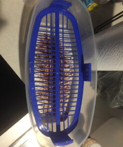 COOK'S CHOICE XL Original Better Breader Batter Bowl- All-in-One Mess Free Breading Station Tray for at Home or On-the-Go - Pour in Seasoning, Add Meat or Vegetables of Choice, & Just Shake 38 71TxKsfp0tL 1